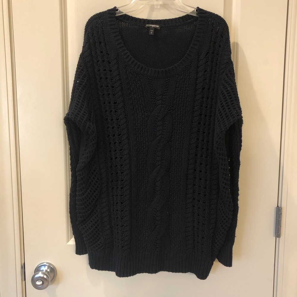 Express knit sweater